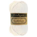 Scheepjes Softfun - 2426 creme - Katoen/Acryl Garen, Hobby en Vrije tijd, Breien en Haken, Ophalen of Verzenden, Nieuw