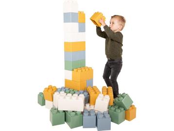 Cavallino XXL Bouwblokken - 45dlg - Pastelkleuren (45 stuks) beschikbaar voor biedingen