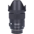 Tweedehands Sigma 35mm f/1.4 DG HSM Art Nikon F CM8863, Gebruikt, Ophalen of Verzenden, Standaardlens
