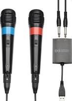 Twee Singstar Microfoons Wired PS3 Morgen in huis!/*/, Ophalen of Verzenden, Zo goed als nieuw