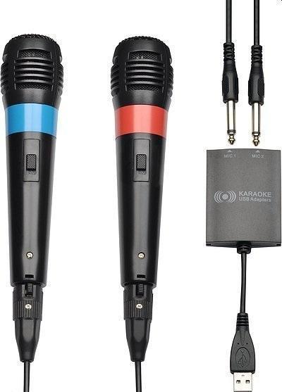 Twee Singstar Microfoons Wired PS3 Morgen in huis!, Spelcomputers en Games, Spelcomputers | Sony PlayStation Consoles | Accessoires