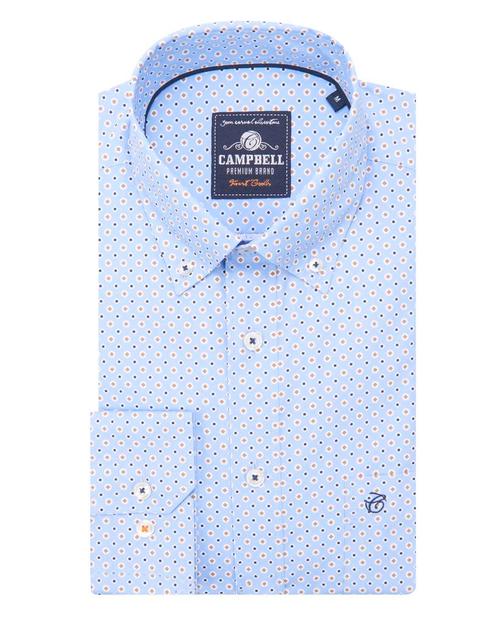 Campbell Casual Overhemd LM Herenkleding, Kleding | Heren, Overhemden, Nieuw, Verzenden