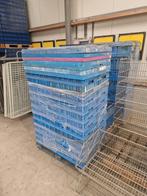 Partij KLT bakken 60x40x15cm en 40x30x22cm, gebruikt, Ophalen of Verzenden, Gebruikt, Bak of Kist