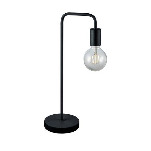 Zwarte tafellamp modern, Ritual, met schakelaar, Huis en Inrichting, Lampen | Tafellampen, Nieuw, Metaal, Minder dan 50 cm, Ophalen of Verzenden