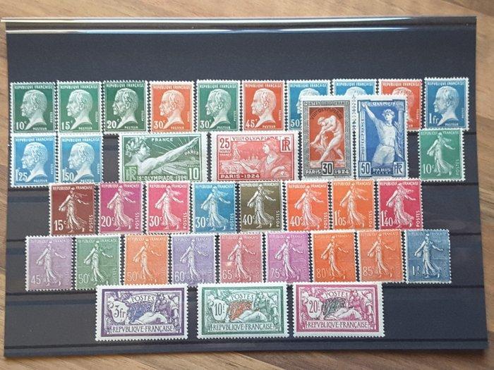 Frankrijk 1923/1932 - Volledige Série Pasteur, Olympische, Postzegels en Munten, Postzegels | Europa | Frankrijk