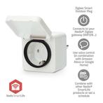 SmartLife Slimme Stekker Zigbee 3.0 | Energiemeter | 3680 W, Verzenden, Nieuw, Stekker