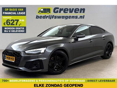 Audi A5 35 TFSI 150PK Black Edition S-Line 150PK 2022, Auto's, Audi, Te koop, Automaat, Financial lease, Benzine, Zilver of Grijs