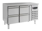 Combisteel Koelwerkbank 282L Met 4 Laden | 1360x700x850mm, Witgoed en Apparatuur, Ophalen of Verzenden, Nieuw