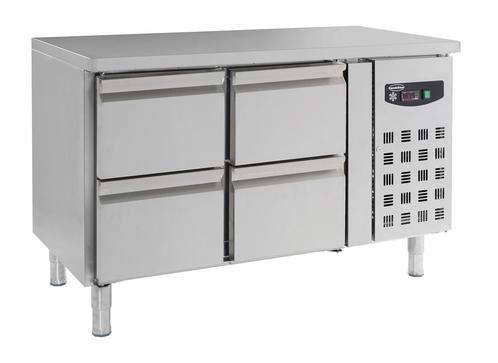 Combisteel Koelwerkbank 282L Met 4 Laden | 1360x700x850mm, Witgoed en Apparatuur, Koelkasten en IJskasten, Ophalen of Verzenden