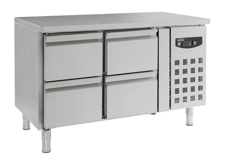 Combisteel Koelwerkbank 282L Met 4 Laden | 1360x700x850mm, Witgoed en Apparatuur, Koelkasten en IJskasten, Ophalen of Verzenden