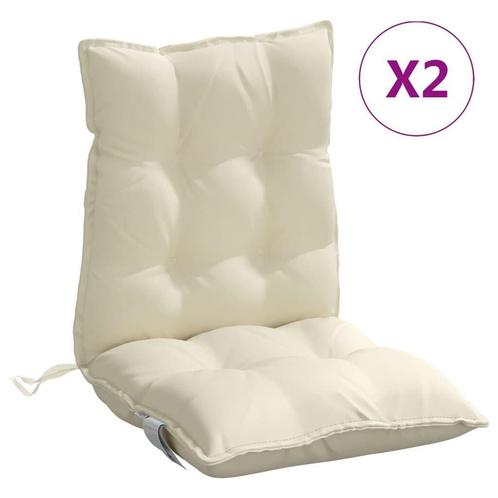 Creme Tuinkussens - Lage Rug | Topdeal! | 55% Korting, Huis en Inrichting, Woonaccessoires | Kussens, Rechthoekig, Beige, Nieuw