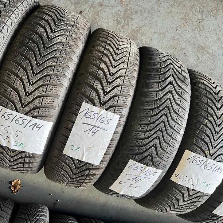 4 x Vredestein Snowtrac 5 165-65-14 Winterbanden 7mm, Auto-onderdelen, Banden en Velgen, 14 inch, Winterbanden, 165 mm, Personenwagen