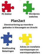 PC-Dokter PC/laptop onderhoud.  Plan2Act Wordpress websites, No cure no pay, Netwerkaanleg