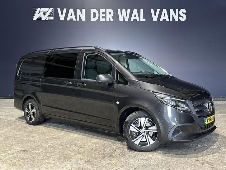 Zakelijke Lease |  Mercedes-Benz Vito 116 CDI 164pk 9G-Troni, Auto's, Bestelauto's, Dealer onderhouden, Lease, Zwart, Automaat