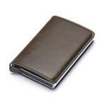 RFID Creditcard Houder Portemonnee - Vintage Leren Aluminium, Sieraden, Tassen en Uiterlijk, Portemonnees, Verzenden, Nieuw