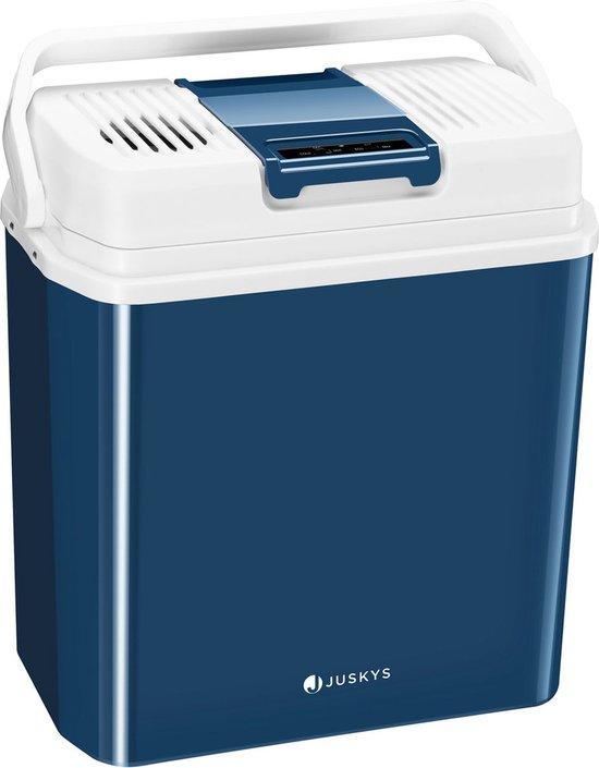 2dekans | Juskys Elektrische Koelbox - 24 Liter - 12 V & 230, Caravans en Kamperen, Koelboxen, Zo goed als nieuw, Ophalen of Verzenden