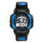 Fako - Kinderhorloge - Sport New Tech Classic - Blauw, Sieraden, Tassen en Uiterlijk, Horloges | Kinderen, Verzenden, Nieuw