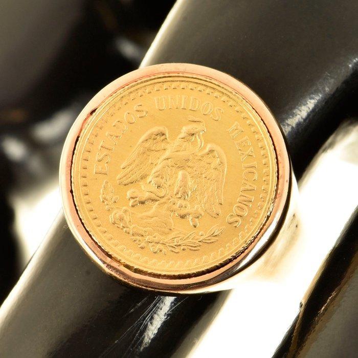 Ring - 14 karaat Geel goud, Roségoud, Sieraden, Tassen en Uiterlijk, Ringen