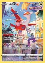 Latias GG20/159 Crown Zenith, Hobby en Vrije tijd, Verzamelkaartspellen | Pokémon, Nieuw, Foil, Ophalen of Verzenden, Losse kaart