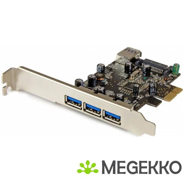 StarTech.com 4-poorts PCI Express USB 3.0 kaart, Computers en Software, USB Sticks, Nieuw, Verzenden