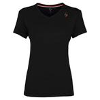 -47% Q1905  Q1905 Q club tee graphite  maat XL, Kleding | Dames, Verzenden, Nieuw, Blauw