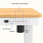 FLEXISPOT Zit sta bureau Q3, met lade, Huis en Inrichting, Bureaus, Verzenden, Zo goed als nieuw