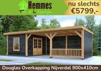 DHZ Douglas Overkapping Nijverdal 900 x 410 cm (zwart), Ophalen of Verzenden, Nieuw, Veranda
