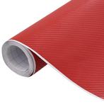 vidaXL 2 st Autofolie 4D 100x150 cm rood, Verzenden