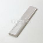 Eindstrip handvorm 5x25 hibiscus grijs bullnose, Ophalen of Verzenden, Nieuw, Keramiek, 10 m² of meer