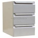 RVS ladenkast | 40 x 63 x 59 cm Combisteel, Verzenden, Nieuw in verpakking