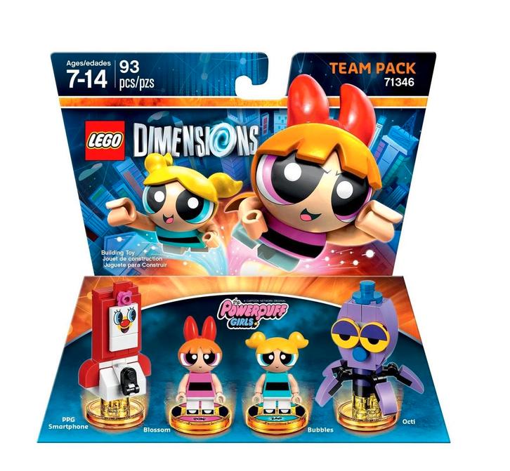 LEGO Dimensions 71346 Team Pack (Blossom + PPG Smartphone, B, Spelcomputers en Games, Spelcomputers | Overige Accessoires, Nieuw