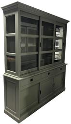 Buffetkast Engels groen - Engels groen Beverwijk 220 x 220cm, Huis en Inrichting, Kasten | Buffetkasten, Ophalen of Verzenden