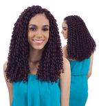 FreeTress Braid 3X Straw Set Curl 14 inch, Sieraden, Tassen en Uiterlijk, Uiterlijk | Haarverzorging, Nieuw, Pruik of Haarverlenging