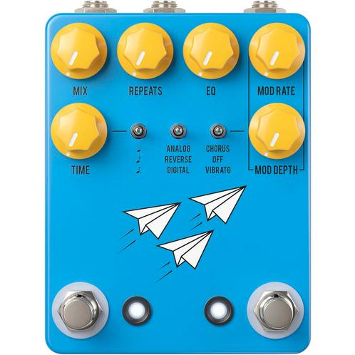 JHS Pedals Flight Delay Blue delay effectpedaal met optionel, Muziek en Instrumenten, Effecten, Verzenden