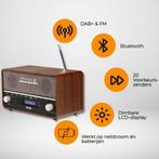 2dekans | Denver DAB Radio XL - Retro Radio - Bluetooth -, Ophalen of Verzenden, Zo goed als nieuw