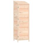 Tuinschuur 55x52x174,5 cm massief vurenhout (Partytenten), Verzenden, Nieuw