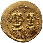 Byzantijnse Rijk. Heraclius (610-641 n.Chr.). Solidus, Postzegels en Munten, Munten | Europa | Niet-Euromunten
