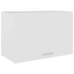 vidaXL Hangkast Lyon 60x31x40 cm bewerkt hout wit, Verzenden, Nieuw, Wit