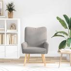 vidaXL Fauteuil Lichtgrijs 63 x 67 x 94 cm Schapenstof en, Huis en Inrichting, Fauteuils, Verzenden, Nieuw