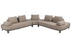 4 Seasons Outdoor Santorini hoek loungebank terre met, Tuin en Terras, Tuinsets en Loungesets, Ophalen of Verzenden, Nieuw
