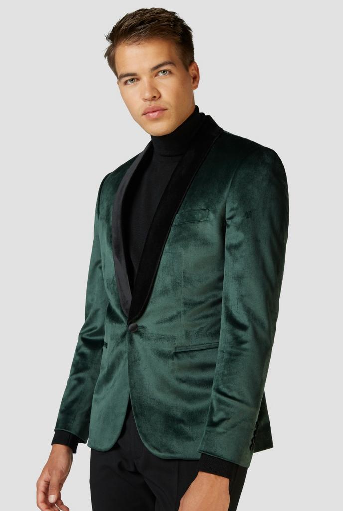 Blazer Rich Green Deluxe Opposuits, Kleding | Heren, Carnavalskleding en Feestkleding, Nieuw, Ophalen of Verzenden