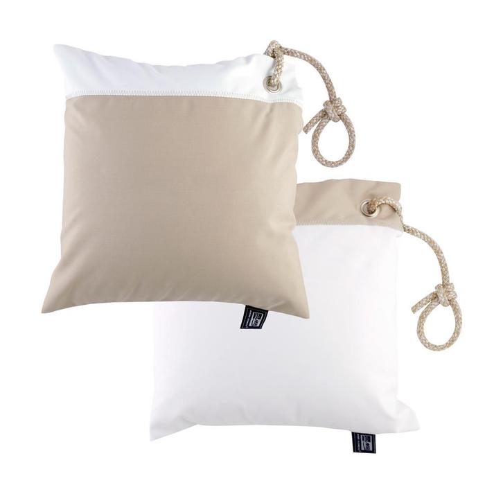 Waterdichte bootkussens 40x40 2 stuks Zand, Watersport en Boten, Bootonderdelen, Nieuw, Ophalen of Verzenden