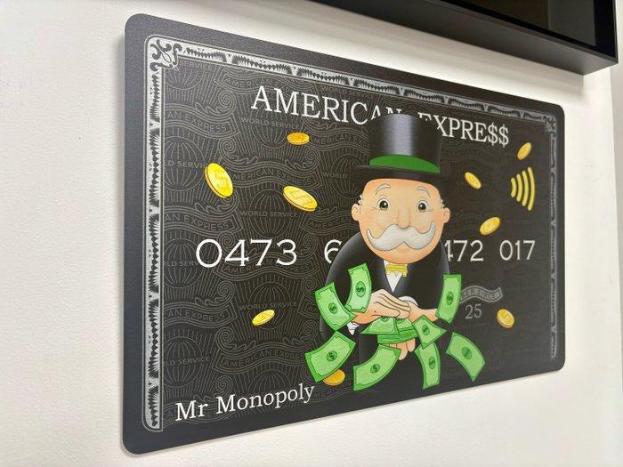 N.Nathan - Amex Mr Monopoly, Antiek en Kunst, Kunst | Schilderijen | Modern