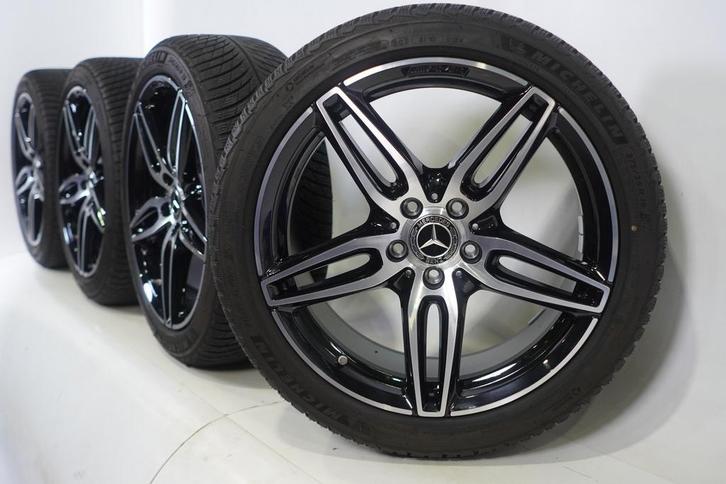 Mercedes E Klasse W213 S213 E43/E53 19 inch velgen Michelin, Auto-onderdelen, Banden en Velgen, Velg(en), Gebruikt, 19 inch, Winterbanden