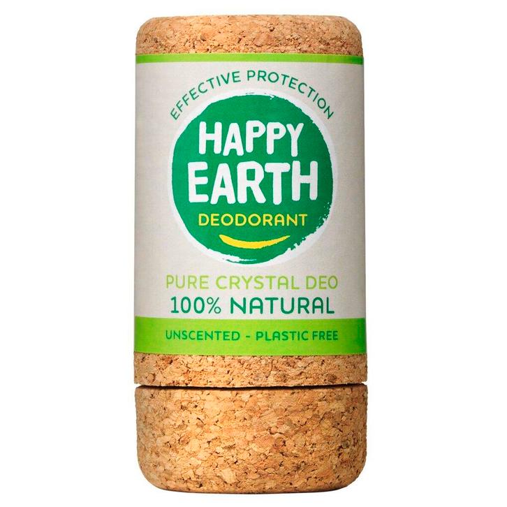 Happy Earth 100% Natural Pure Crystal Geurloze Deodorant, Sieraden, Tassen en Uiterlijk, Uiterlijk | Lichaamsverzorging, Deodorant of Bodyspray