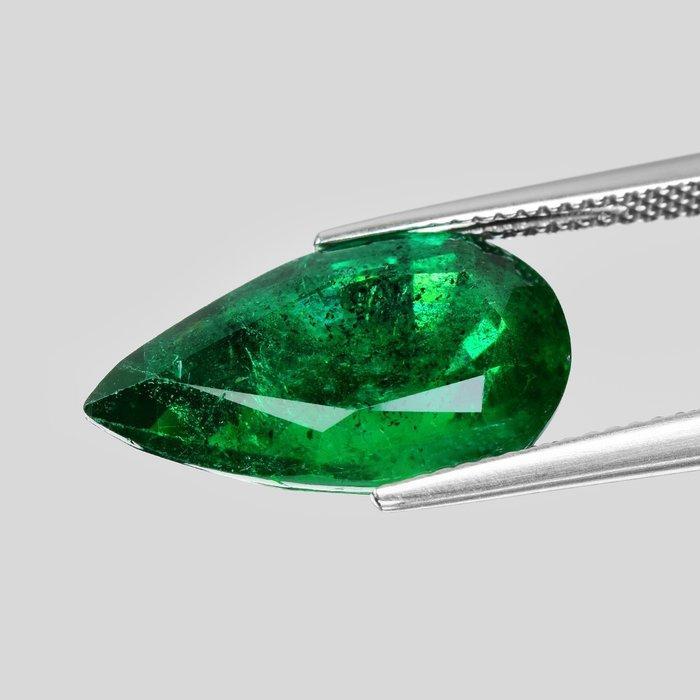 Groen Smaragd - 8.65 ct - Lotus Gemology, Sieraden, Tassen en Uiterlijk, Edelstenen