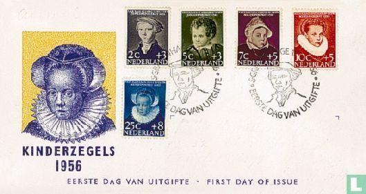 Nederland - Kinderzegels - 1956, Postzegels en Munten, Postzegels | Nederland, Postfris, Verzenden