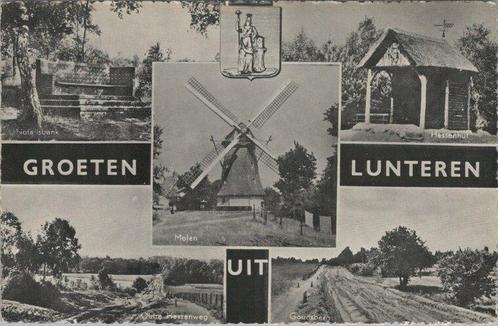 LUNTEREN - Meerluik Groeten uit Lunteren, Verzamelen, Ansichtkaarten | Nederland, Verzenden