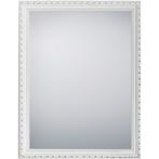 Spiegel - Livion Jip - Raamspiegel - Rechthoek - Wit - Hout, Huis en Inrichting, Woonaccessoires | Spiegels, Ophalen of Verzenden