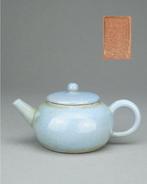 Lavender-blue glaze - Yixing Teapot - Jingxi Mengchen